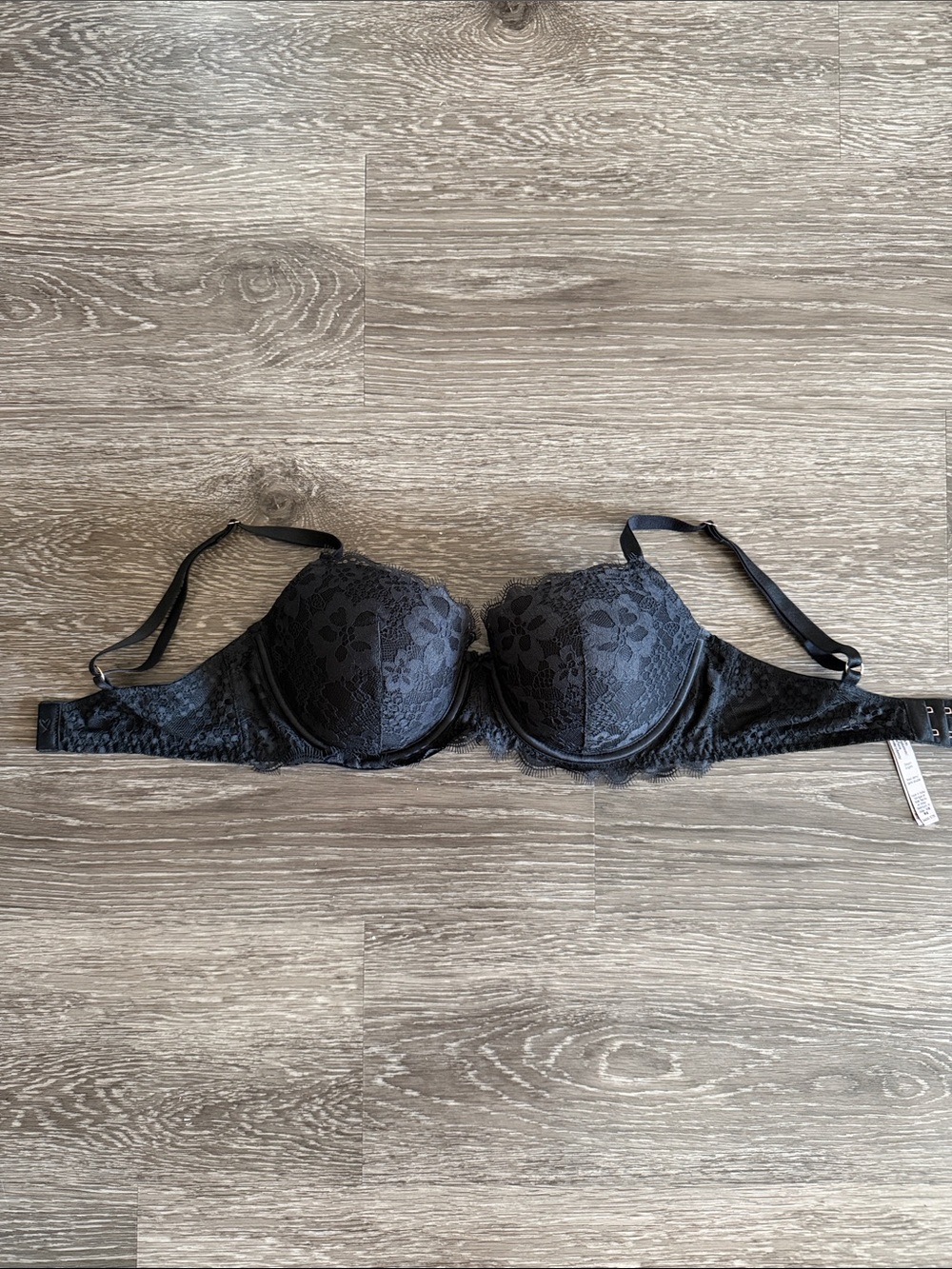 Victoria's Secret Black Lace Underwire Bra
